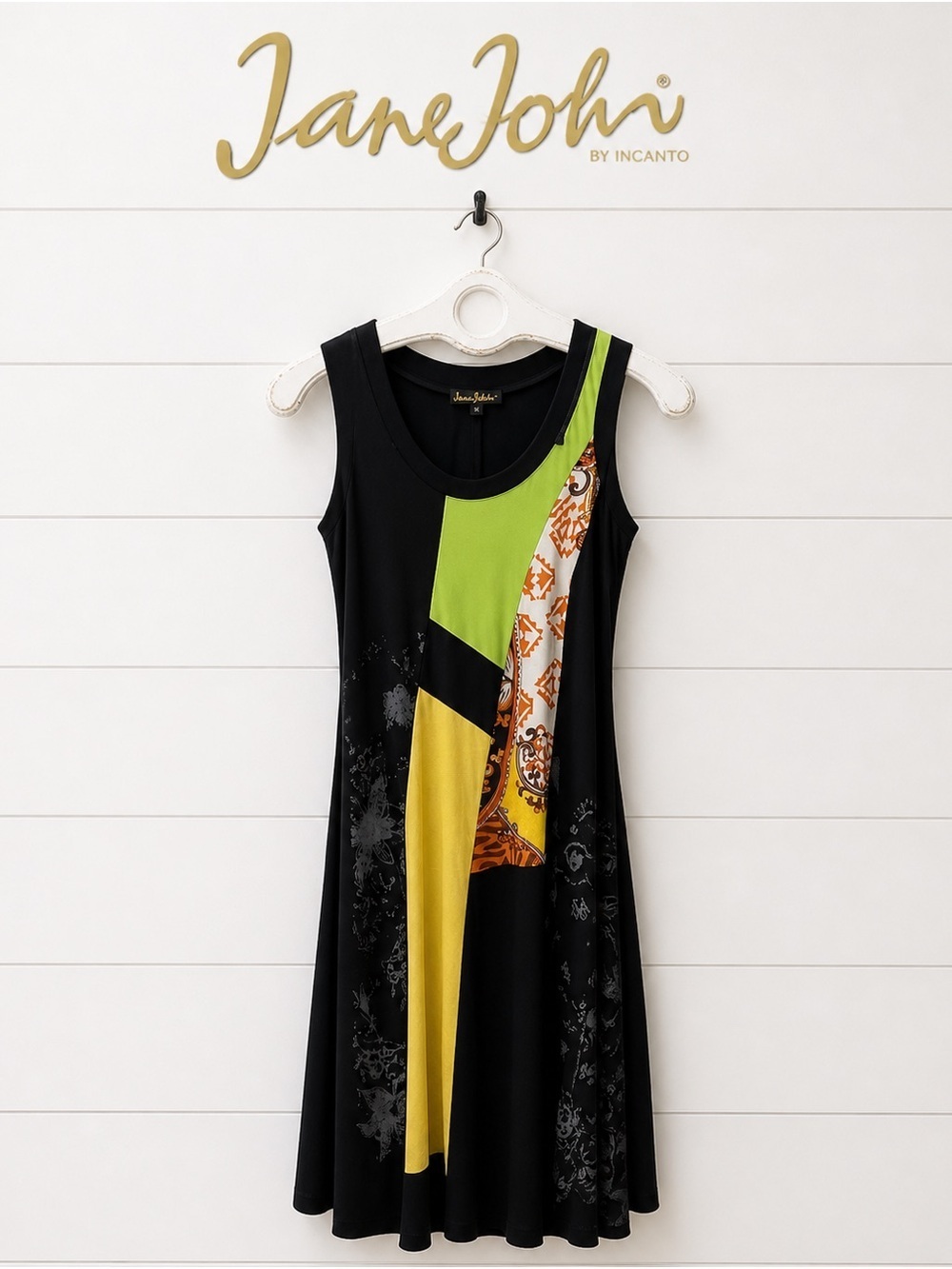 JANE & JOHN – black- Dress Size S